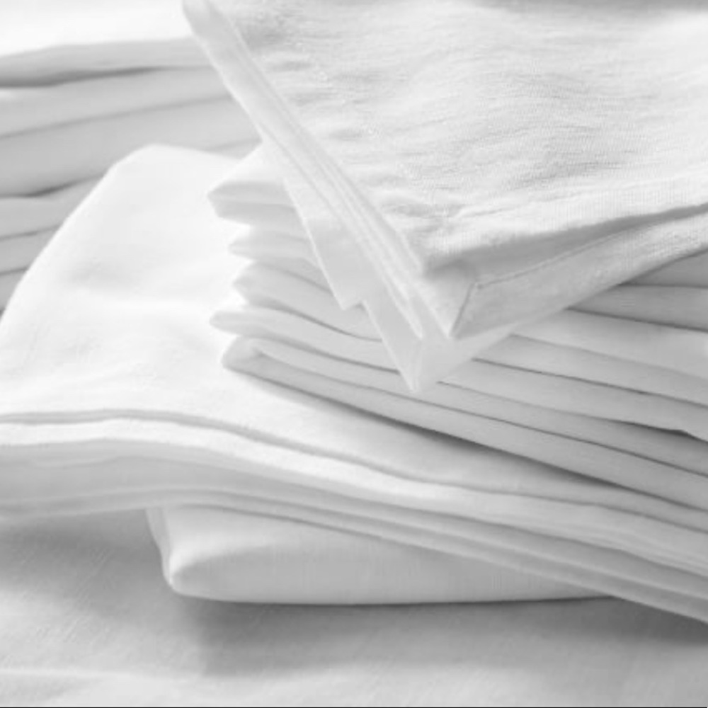 🤍 west elm linen blend placemats • set of 12